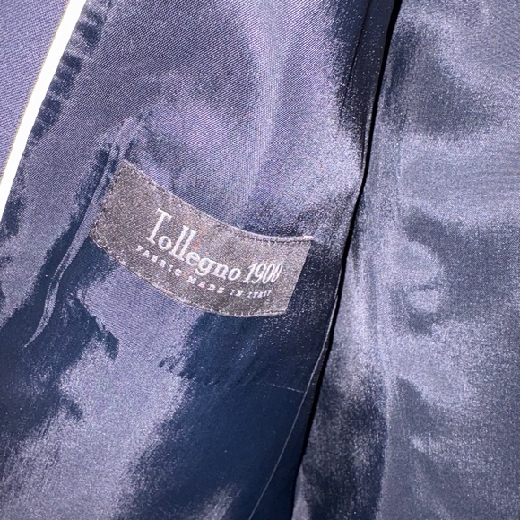 Brooks Brothers Classic Fit Ladies Wool Navy Blazer Sz 16 - Picture 4 of 6